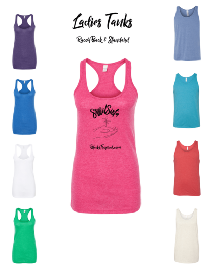 SoilSista Women's Poly-Rich Racerback & Standard Tank Top